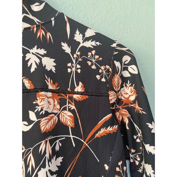 Columbia Women's Black Brown‎ Floral Pullover Sweater Top Size Small - Picture 5 of 9